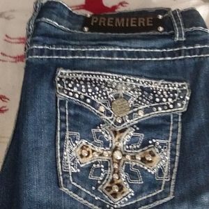 Designer pocket jeans